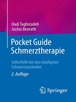 cover image of Pocket Guide Schmerztherapie